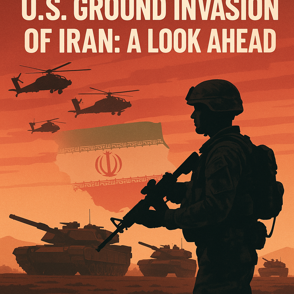 Illustration of US Ground Invasion of Iran: A Look Ahead