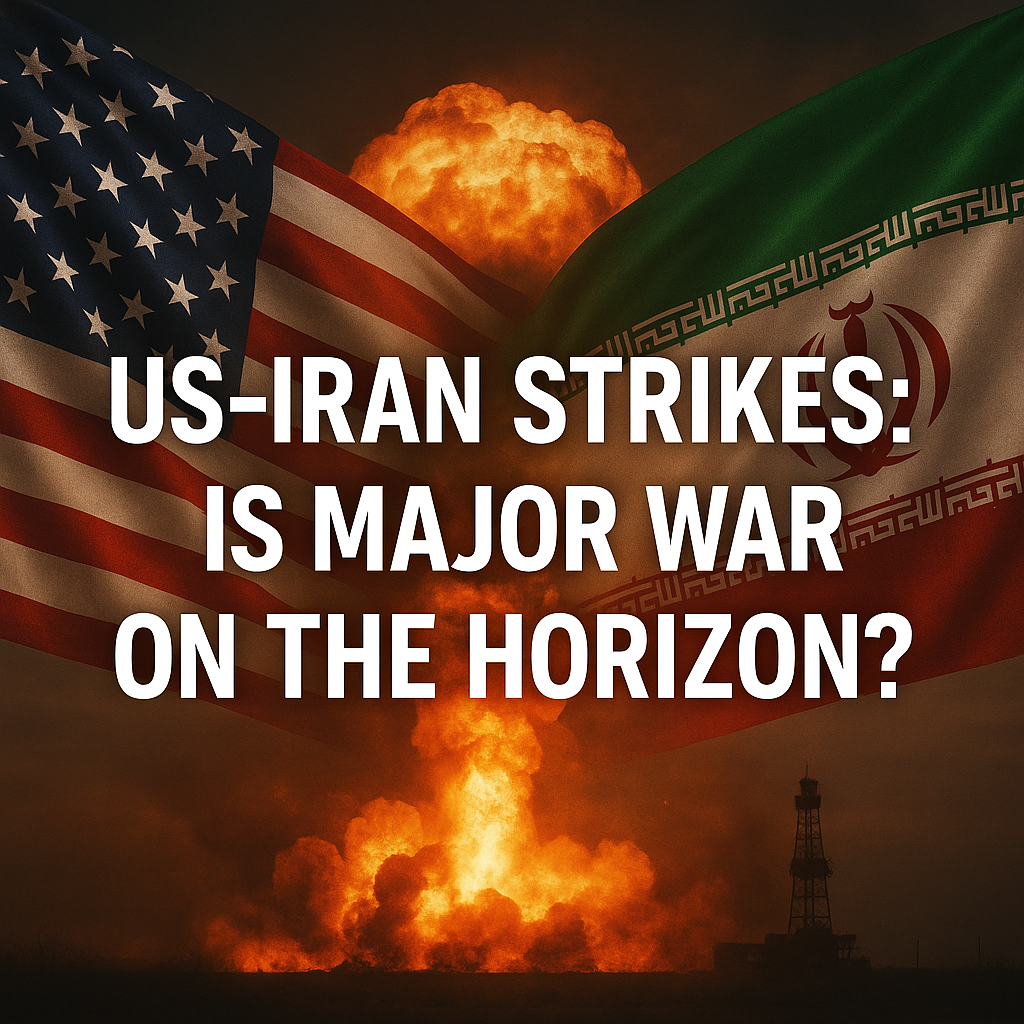 Illustration of US-Iran Strikes: Is Major War on the Horizon?