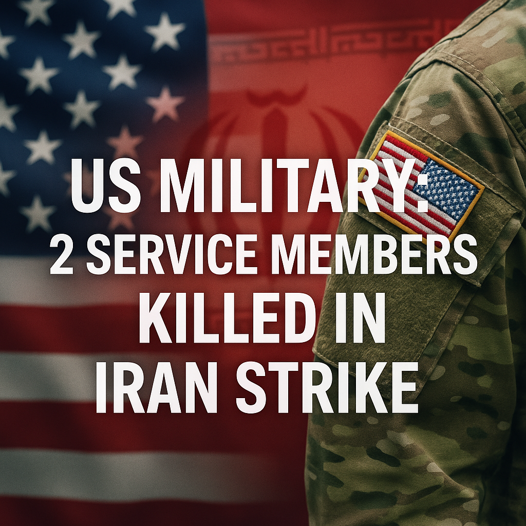 Illustration of US Military: 2 Service Members Killed in Iran Strike