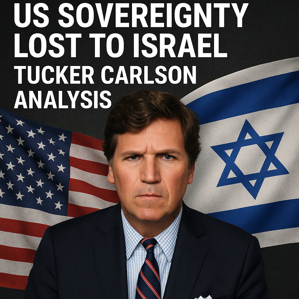 Illustration of US Sovereignty Lost to Israel – Tucker Carlson Analysis