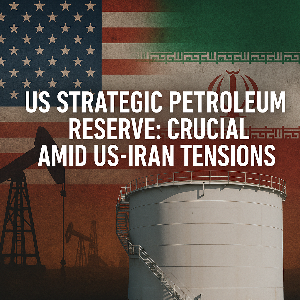 Illustration of US Strategic Petroleum Reserve: Crucial Amid US-Iran Tensions