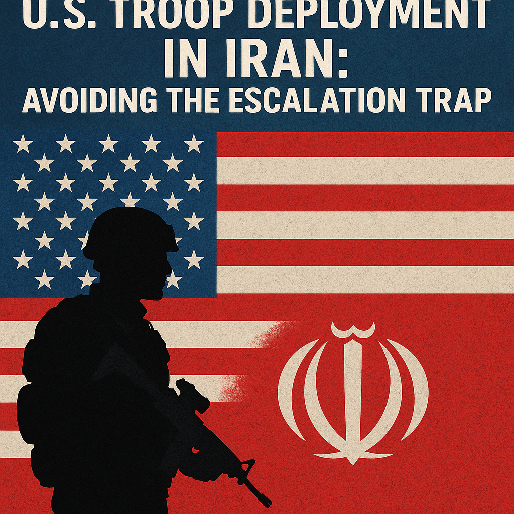 Illustration of US Troop Deployment in Iran: Avoiding the Escalation Trap