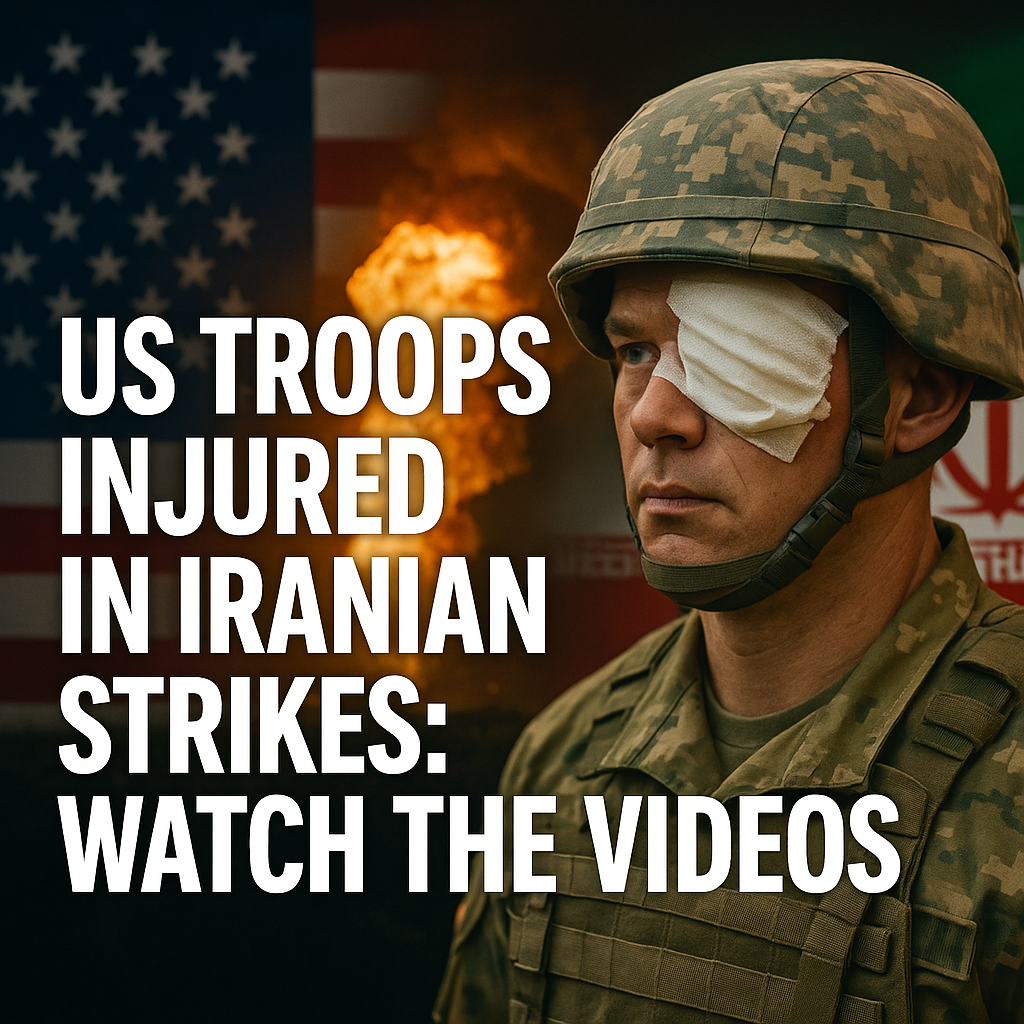 Illustration of US Troops Injured in Iranian Strikes: Watch the Videos